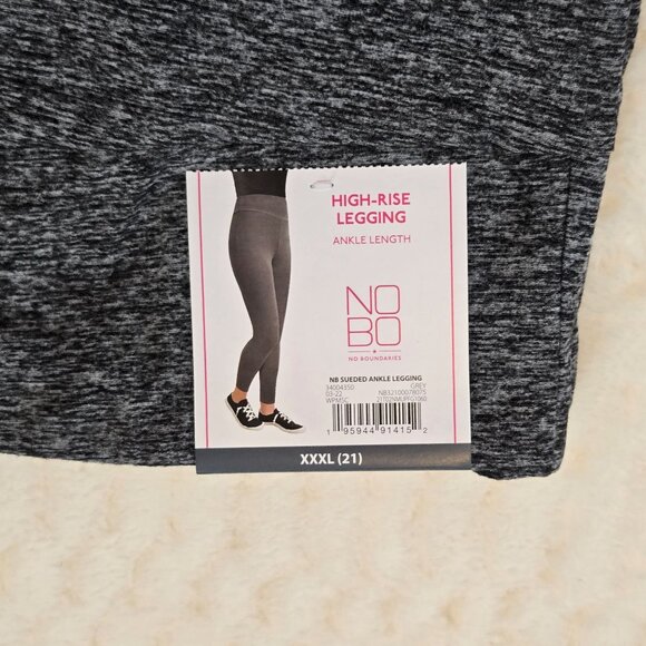 Women's Charcoal grey Leggings Size XXXL NEW - Picture 2 of 5